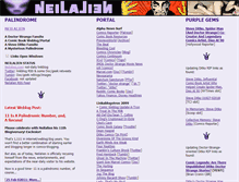Tablet Screenshot of neilalien.com
